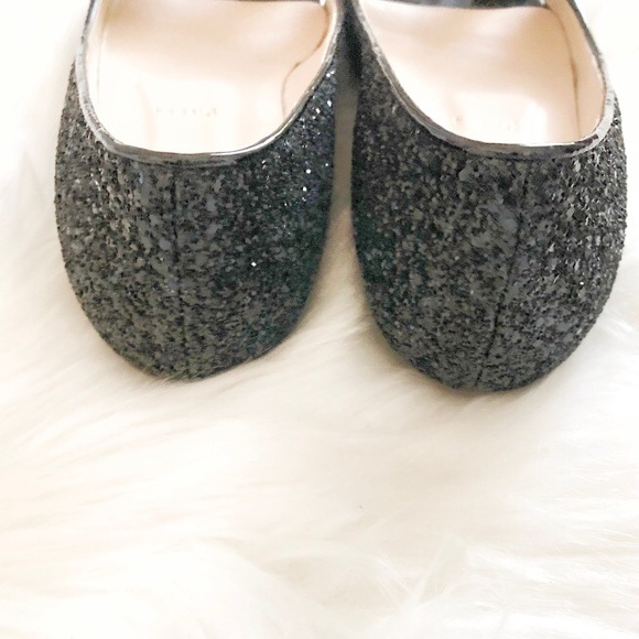 Christian Louboutin Croisette Glitter Flat Sandals - Picture 6 of 6